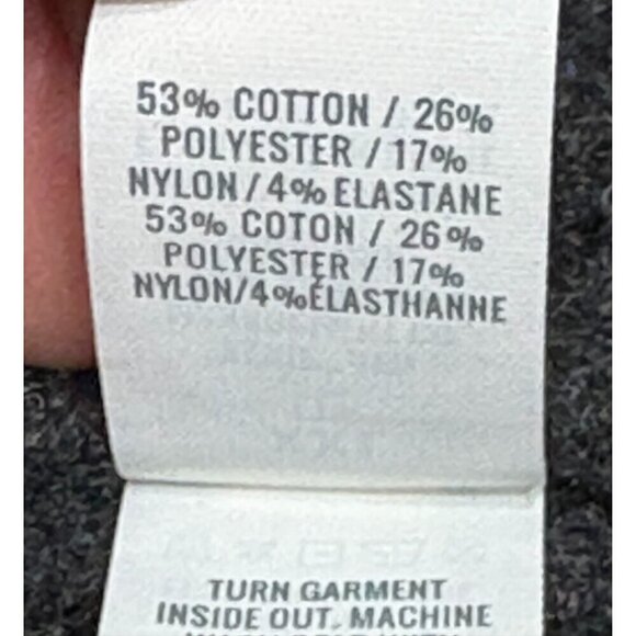 Aerie Twist Back Gray Ribbed Knit Sweater Dress Plus Size XXL Cotton Blend Soft - Picture 9 of 9